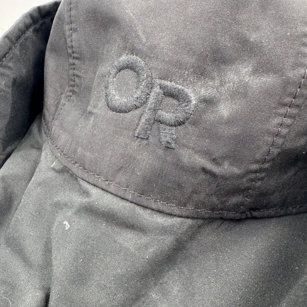 Outdoor Research Gore-Tex Seattle Sombrero Rain Hat Black Made in USA Large - Picture 2 of 12